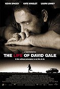 The Life of David Gale 2003 poster Kevin Spacey Alan Parker