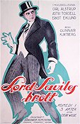 Lord Saviles brott 1922 movie poster Carl Alstrup Gunnar Klintberg