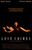 Love Crimes 1992 poster Sean Young Patrick Bergin Arnetia Walker Lizzie Borden