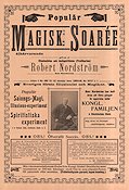 Magisk soaré Robert Nordström 1904 poster Robert Nordström