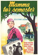 Mamma tar semester 1957 poster Gerd Hagman Schamyl Bauman