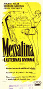 Messalina 1951 poster Maria Félix Carmine Gallone