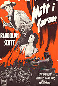 Fort Worth 1951 poster Randolph Scott Edwin L Marin