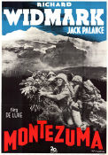 Halls of Montezuma 1951 movie poster Richard Widmark Jack Palance Reginald Gardiner Lewis Milestone