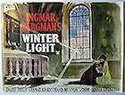 Winter Light 1963 movie poster Ingrid Thulin Gunnar Björnstrand Max von Sydow Gunnel Lindblom Ingmar Bergman