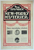 New Yorks mysterier 4 1917 poster Elaine Dodge