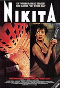 La Femme Nikita 1990 poster Anne Parillaud Luc Besson
