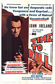 No Time To Kill 1962 poster John Ireland