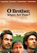 O Brother Where Art Thou 2000 poster George Clooney