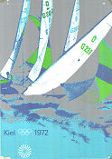 Olympic Games München Sailing 1972 poster 