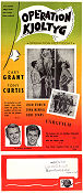 Operation Petticoat 1959 poster Cary Grant Blake Edwards