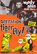 What´s Up Tiger Lily 1966 poster The Lovin Spoonful Woody Allen