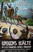 The Oregon Trail 1925 movie poster Art Acord