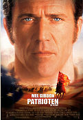 The Patriot 2000 movie poster Mel Gibson Heath Ledger Joely Richardson Roland Emmerich