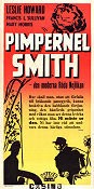 Pimpernel Smith 1941 poster Francis L Sullivan Leslie Howard