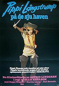 Pippi in the South Seas 1970 poster Inger Nilsson