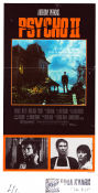 Psycho II 1983 poster Anthony Perkins Richard Franklin