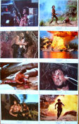 Rambo First Blood 2 1985 lobbykort Sylvester Stallone Richard Crenna Charles Napier George P Cosmatos Vapen