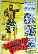 Robinson Crusoe 1954 movie poster Dan O´Herlihy Luis Bunuel
