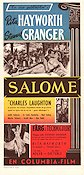 Salome 1953 poster Rita Hayworth William Dieterle