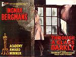 Through a Glass Darkly 1961 poster Harriet Andersson Ingmar Bergman