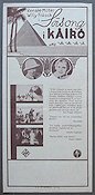 Säsong i Kairo 1934 movie poster Renate Müller Willy Fritsch