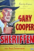 Movie Poster High Noon 1952 with Gary Cooper