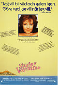 Shirley Valentine 1989 poster Pauline Collins Lewis Gilbert