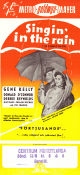 Singin´ in the Rain 1952 poster Gene Kelly Stanley Donen