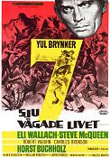 Movie Poster Magnificent Seven 1960 with Yul Brynner