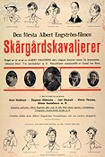 Skärgårdskavaljerer 1925 poster Albert Engström