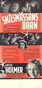 Skilsmissens börn 1939 movie poster Grethe Holmer Mathilde Nielsen Johannes Meyer Benjamin Christensen Denmark