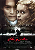 Sleepy Hollow 1999 poster Johnny Depp Tim Burton