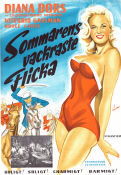 La ragazza del palio 1957 movie poster Diana Dors Vittorio Gassman Franca Valeri Luigi Zampa Poster artwork: Walter Bjorne Ladies