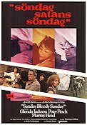 Sunday Bloody Sunday 1972 poster Glenda Jackson John Schlesinger