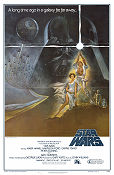 Star Wars Style A 1977 movie poster Mark Hamill Harrison Ford Carrie Fisher Alec Guinness Peter Cushing George Lucas Find more: Star Wars