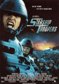 Starship Troopers 1997 poster Casper Van Dien Paul Verhoeven
