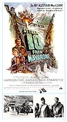 Styrka 10 från Navarone 1978 poster Harrison Ford Barbara Bach Guy Hamilton Text: Alistair Maclean Berg Hitta mer: Nazi