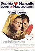 Sunflower 1970 poster Sophia Loren Vittorio De Sica