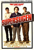Superbad 2007 movie poster Michael Cera Jonah Hill Greg Mottola School