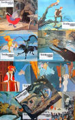 The Sword in the Stone 1963 lobby card set Wolfgang Reitherman