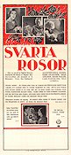 Svarta rosor 1932 poster Esther Roeck Hansen