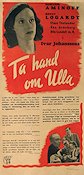 Ta hand om Ulla 1942 poster Marianne Aminoff