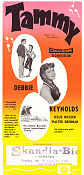 Tammy and the Bachelor 1957 poster Debbie Reynolds Joseph Pevney