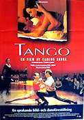 Tango 1998 movie poster Carlos Saura Dance Spain