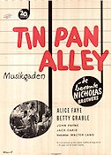 Tin Pan Alley 1940 poster Alice Faye
