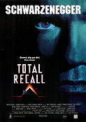 Total Recall 1990 poster Arnold Schwarzenegger Paul Verhoeven