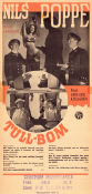 Tull-Bom 1951 poster Nils Poppe Lars-Eric Kjellgren