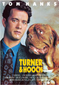 Turner and Hooch 1989 poster Tom Hanks