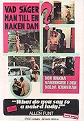 What Do You Say To a Naked Lady 1970 poster Joie Addison Allen Funt
